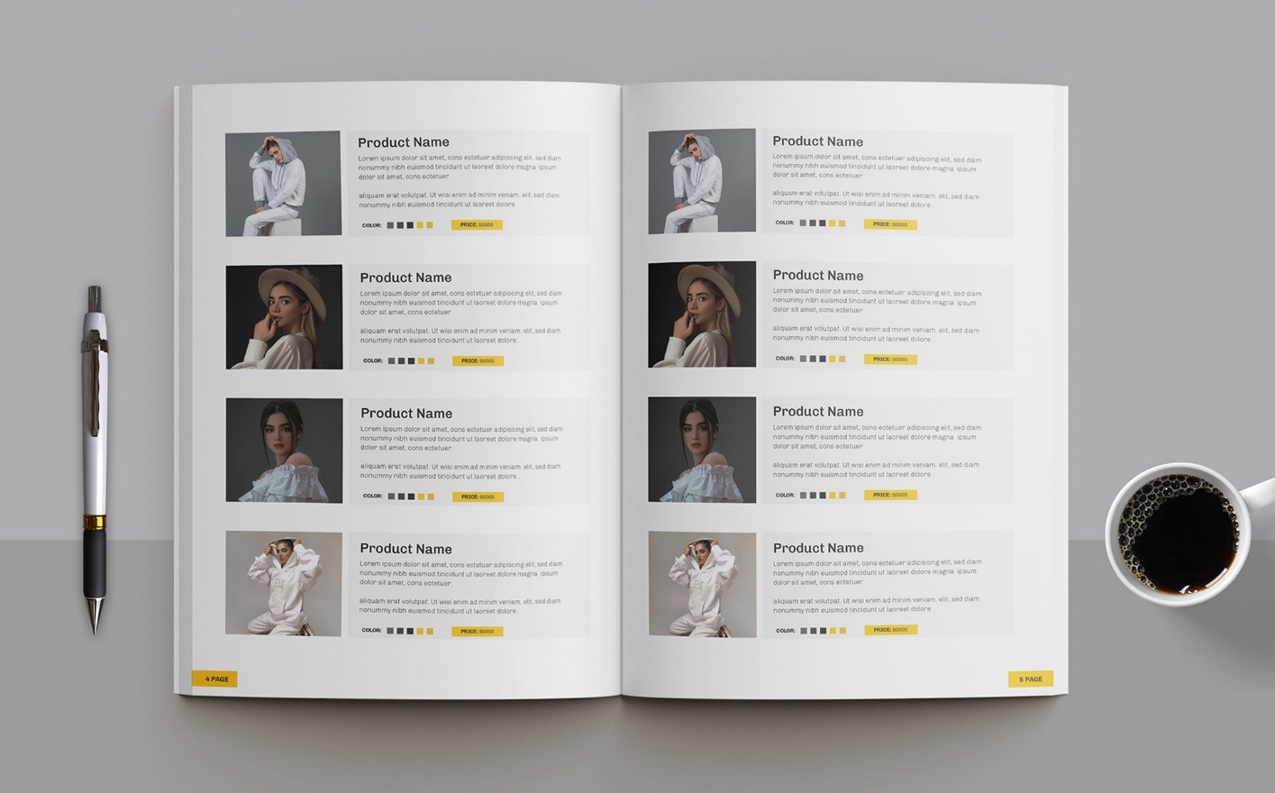 استفاده حرفه&zwnj;ای از المان&zwnj;های جذاب در طراحی عکس کاتالوگ