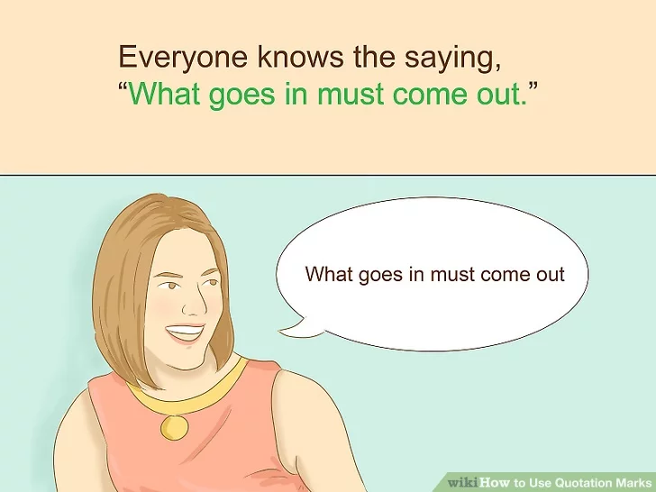 سخنان معروف را درون علائم نقل قول قرار دهید