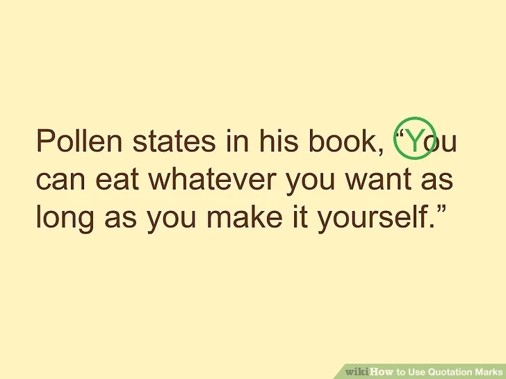 حروف اول نقل قول را به صورت بزرگ بنویسید