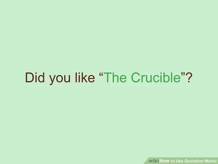 از علائم نگارشی درون علائم نقل مربوط به عنوان استفاده نکنید