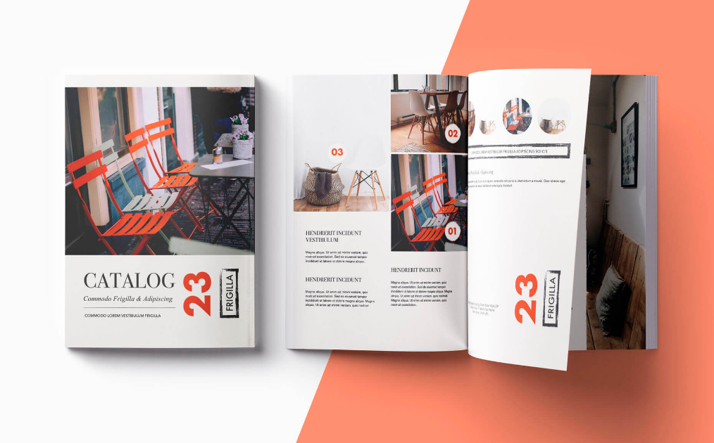 طراحی کاتالوگ و بروشور تجاری