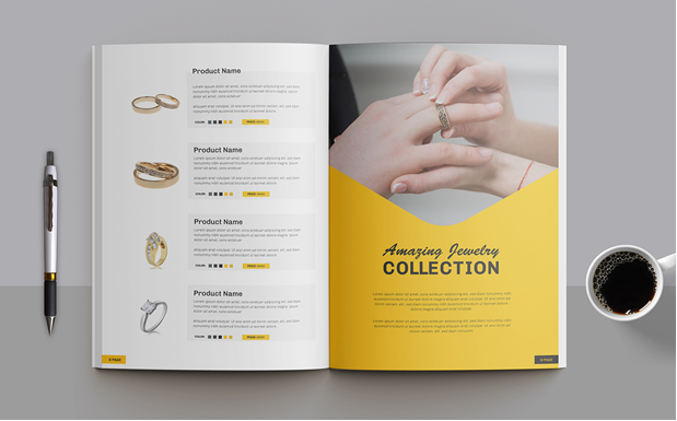 طراحی صفحات بروشور با ایده&zwnj;های خلاقانه